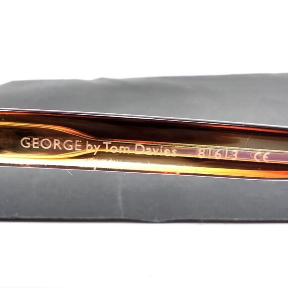 George By TOM DAVIES 81613 Eyeglasses Frame Handmade- Limited Edition 54-19-140 - Picture 5 of 11